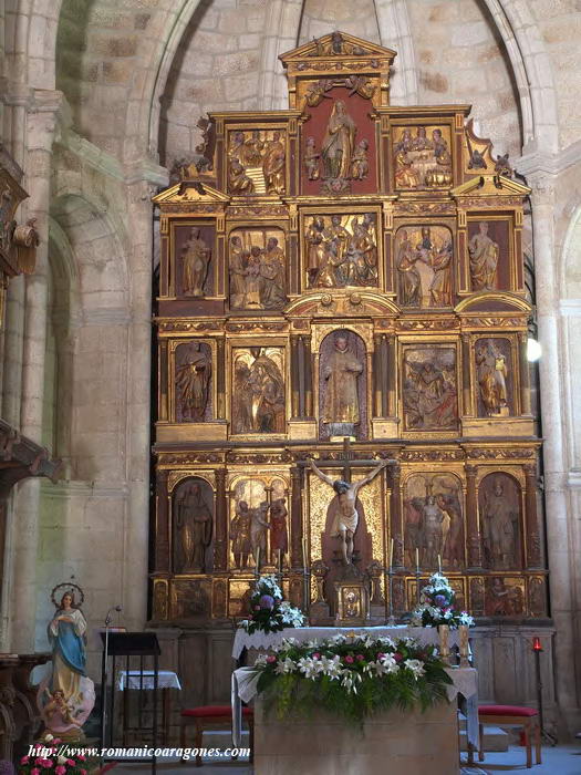 RETABLO ANTE EL ÁBSIDE CENTRAL